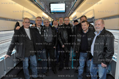 Inauguracyjny, pierwszy przejazd nowym pociagiem PKP...