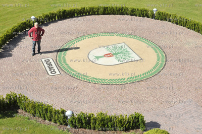 Viva Oliva swieto gdanskiej dzielnicy Oliwa. Mandalę...