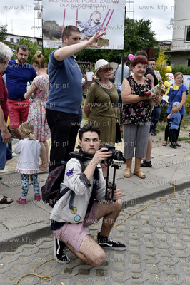 Festyn z okazji Dni Sąsiadów na rogu ul. Wojskiego...