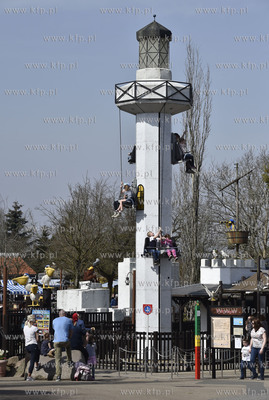 Legoland w Billund, Dania. 8.04.2018 Fot. Maciej Kosycarz...