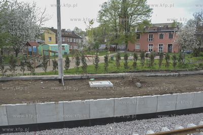 Gdańsk Lipce Orunia, ul. Zawiejska od przystanku kolejowego...