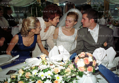 Wesele Ani Walesy i Adama Dominskiego w restauracji...