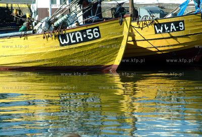 Port rybacki we Wladyslawowie. 05.03.2004 fot. Krzysztof...