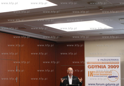 Gdynia. Hotel Nadmorski. IX Miedzynarodowe Forum Gospodarcze....