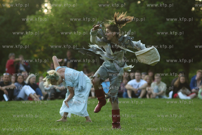 Gdynia.  Park w Kolibkach. Festiwal Szekspirowski....