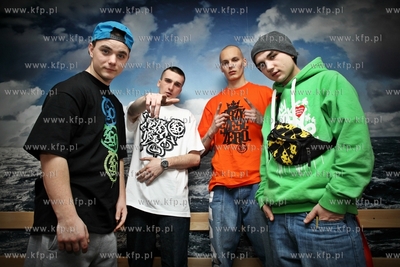 Sopot. Zespol Najlepszy Przekaz w Miescie grajacy muzyke...