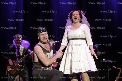 Gdansk. Scena Kontakt. Wystep Kabaretu Hrabi. Nz Joanna...