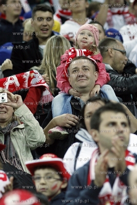 Gdansk. PGE Arena. Mecz towarzyski Polska- Dania. Nz....