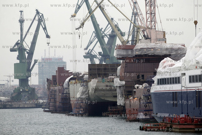 Stocznia Remontowa Shipbuilding w Gdansku.
29.11.2014
fot....