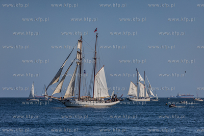 Baltic Sail. Parada żaglowców na Zatoce Gdańskiej....