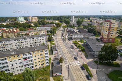 Stogi z lotu ptaka. Okolice ul. Stryjewskiego. 07.08.2024...