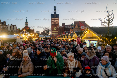 Ceremonia otwarcia Gdańskiego Jarmarku Bożonarodzeniowego....