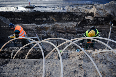 Sopotu. Remont instalacji wodociagowych na ulicy Bitwy...