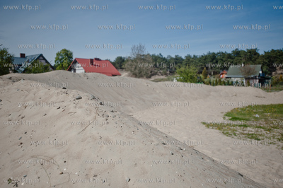 Gdansk. Wyspa Sobieszewoska. Teren Stacji Badawczej...