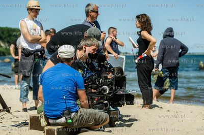 Gdynia. Babie Doly. Plan zdjeciowy nowego serialu pt....