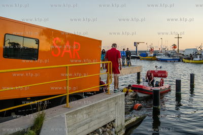 POrt w Kuznicy. Zakonczona powodzeniem akcja poszukiwawcza...