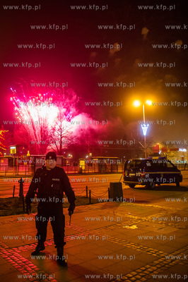 Gdansk. Zabawa sylwestrowa na Targu Weglowym.
31.12.2015
fot....