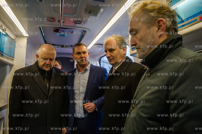 Gdynia. Miejska Stacja Pogotowia Ratunkowego. Uroczystosc...