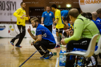 Gdansk. Hala AWFiS. Mecz 20. kolejki pierwszej ligi...