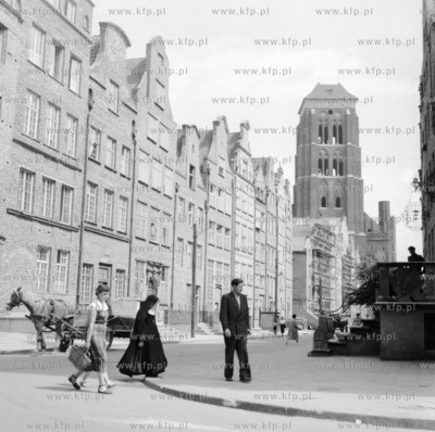 Skrzyzowanie ulic Piwnej i Tkackiej w Gdansku. 1959
z0004714
Fot....