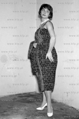 Moda lat 60. 1960 0003370z Fot. Zbigniew Kosycarz /...