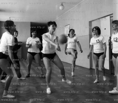 Zajęcia wychowania fizycznego w Technikum Ogrodniczym...