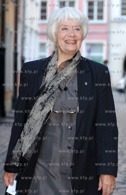 Aktorka Alina Janowska w GdanskuFot. Andrzej J. Gojke/KFP