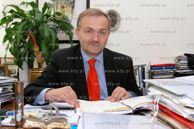 Wojciech Szczurek - prezdydent miasta Gdyni w swoim...