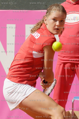 Korty TKS Arka Gdynia. Fed Cup - turniej tenisowy kobiet...