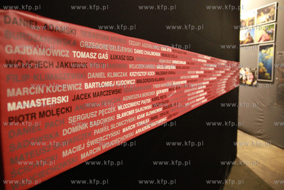 Gdansk - Instytut Sztuki Wyspa. Wernisaz wystawy "Ludzie,...