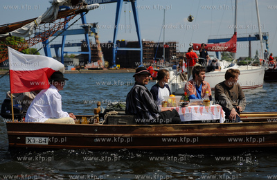 Gdansk. Dlugi Targ. III Swiatowy Zjazd Gdanszczan....