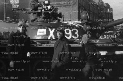 Pierwsze dni po wprowadzeniu stanu wojennego w Polsce....