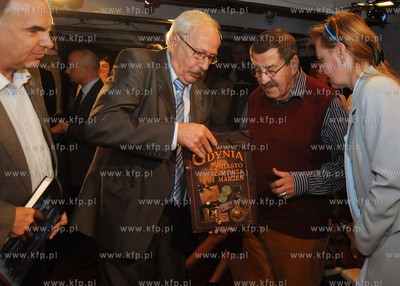 Gdynia. Gunter Grass, pisarz niemiecki, laureat Nagrody...