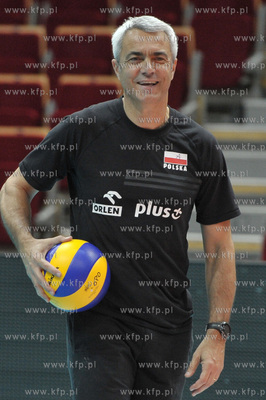 Hala Ergo Arena Gdansk/Sopot. Trening polskiej reprezentacji...