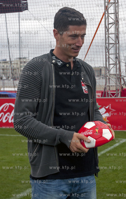 Gdynia. Final zawodow Coca-Cola Cup w pilce noznej....