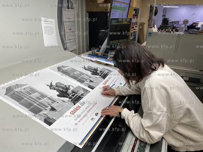 Drukarnia Misiuro. Druk kolekcjonerskiego kalendarza...