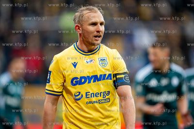 PKO Ekstraklasa: Arka Gdynia - Legia Warszawa n/z Dawid...