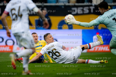 PKO Ekstraklasa: Arka Gdynia- Górnik Zabrze n/z Dawid...