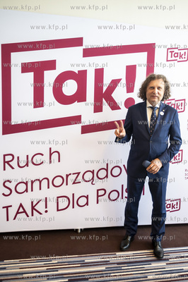 Hotel Sheraton Sopot. Konferencja prasowa - Ruch Samorządowy...