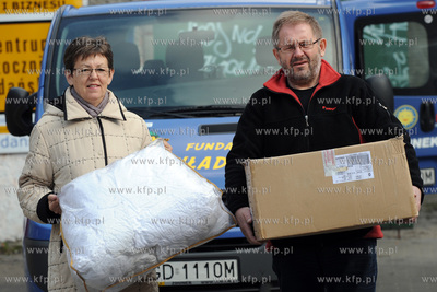 Wladyslaw Ornowski z malzonka prowadza fundacje Pan...