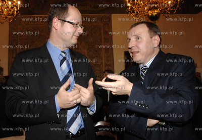 Sesja inauguracyjna Rady Miasta Gdanska w Ratuszu Glownomiejskim....