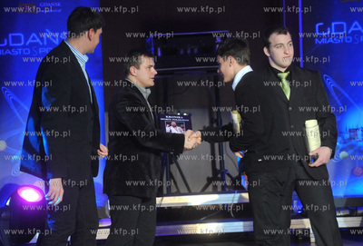 Gdansk. Akademia Muzyczna. VII Gala Sportu 2009. Nz....