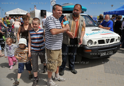 Sobota na molo w Gdansku Brzeznie. Mieszkancom Pomorza...