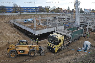 Uroczystosc wmurowania kamienia wegielnego pod budowe...