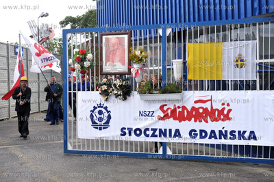 W 31. rocznice podpisania Porozumien Sierpniowych stoczniowa...