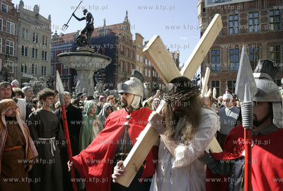 Gdansk. Inscenizacja Meki Panskiej.
06.04.2007
fot....