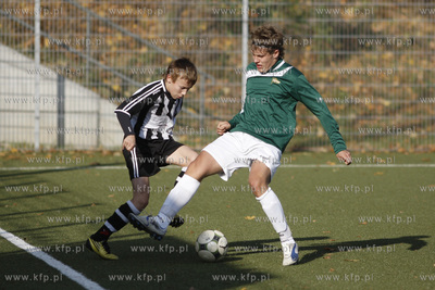 Pomorska Liga Juniorow Mlodszych. Mecz Lechia Gdansk...