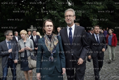Gdansk Westerplatte. Delegacja Niemieckiej Federacji...