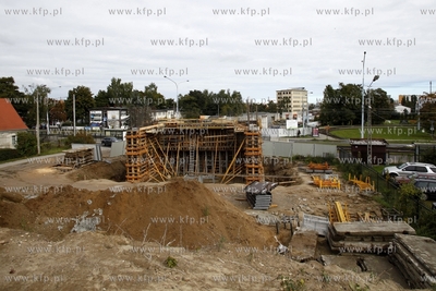 Budowa linii Pomorskiej Kolei Metropolitalnej. Nz....