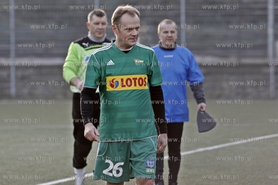 Gdansk. Boisko przy ul. Traugutta.  Sylwestrowy mecz...